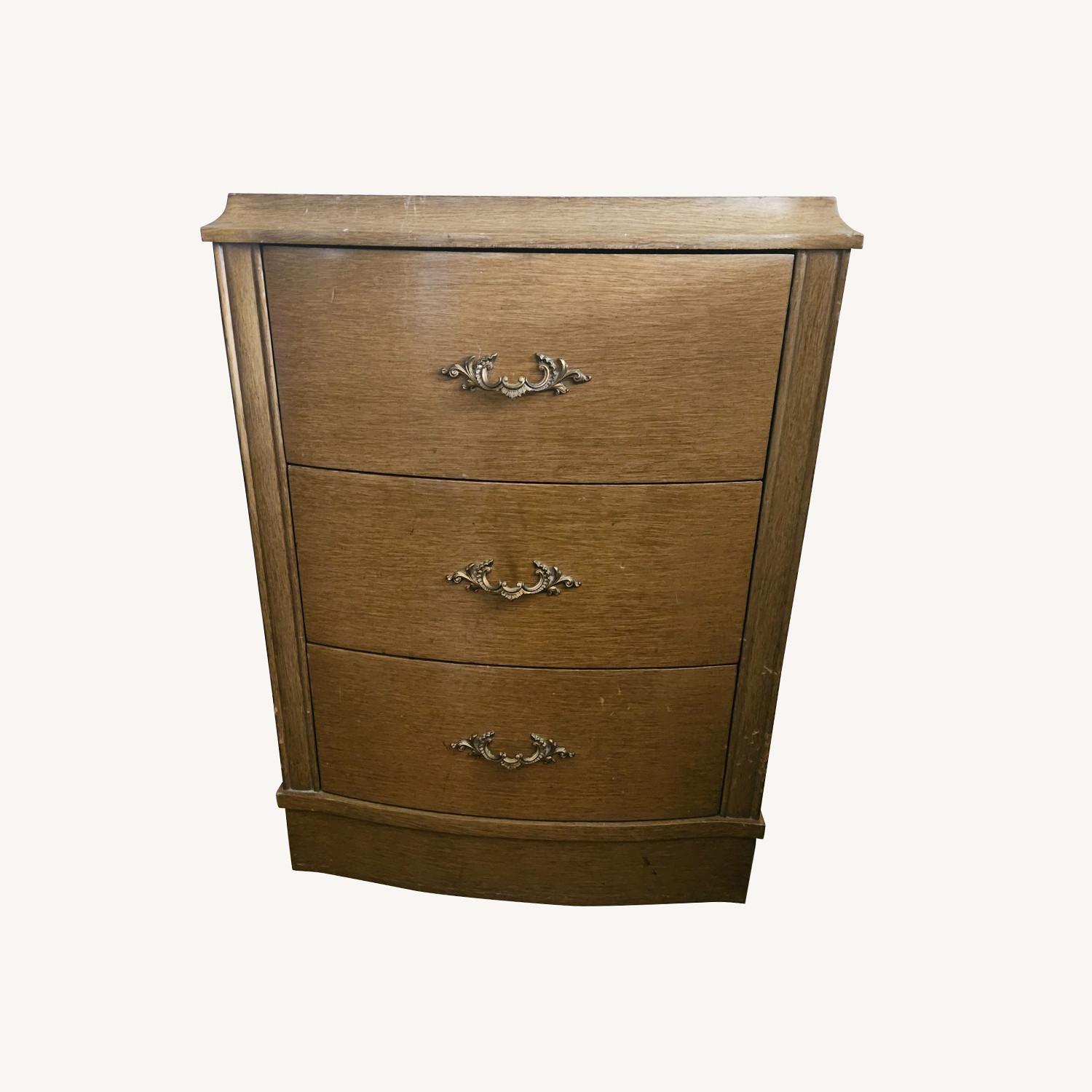 Antique Solid Wood Nightstands - image-0