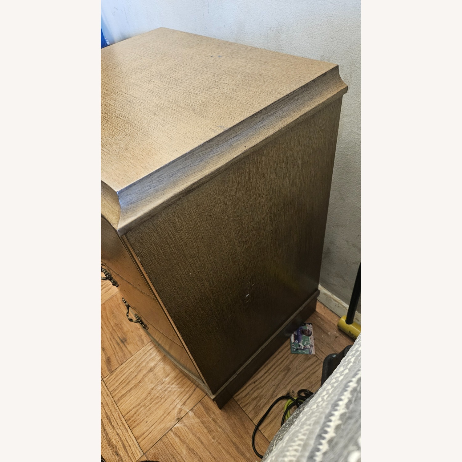 Antique Solid Wood Nightstands - image-5