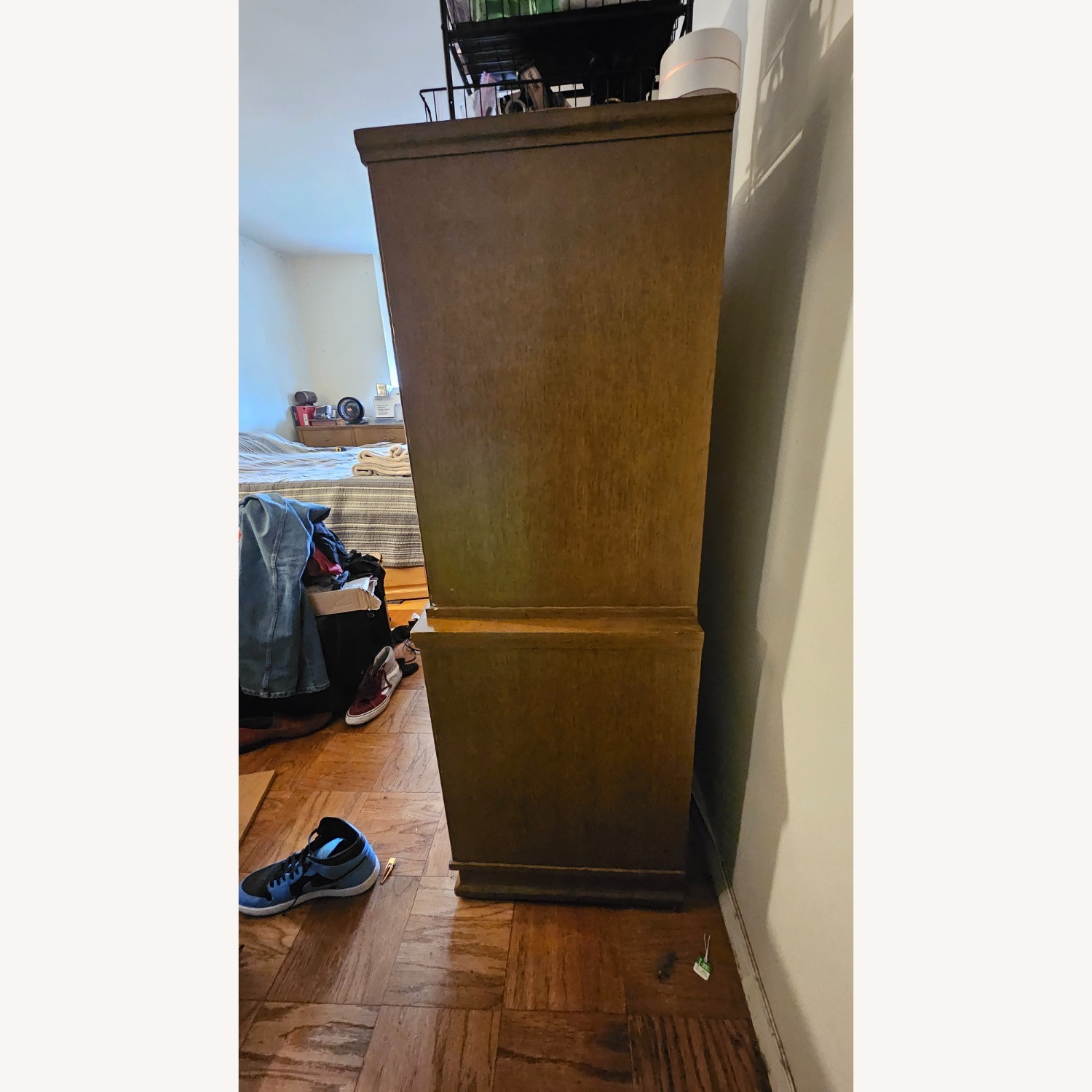 Vintage Hard Wood Dresser with 7 Roomy Drawers - image-3