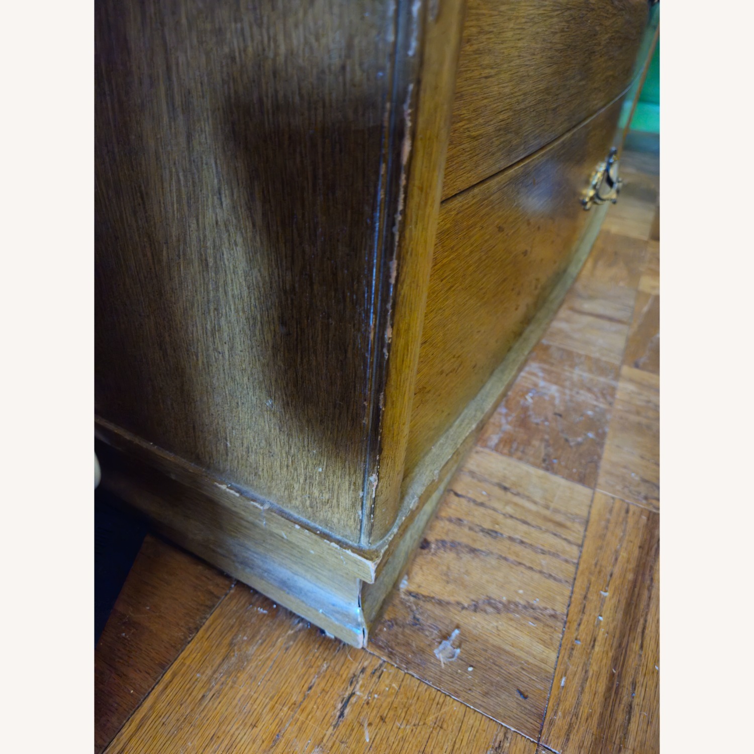Vintage Hard Wood Dresser with 7 Roomy Drawers - image-7