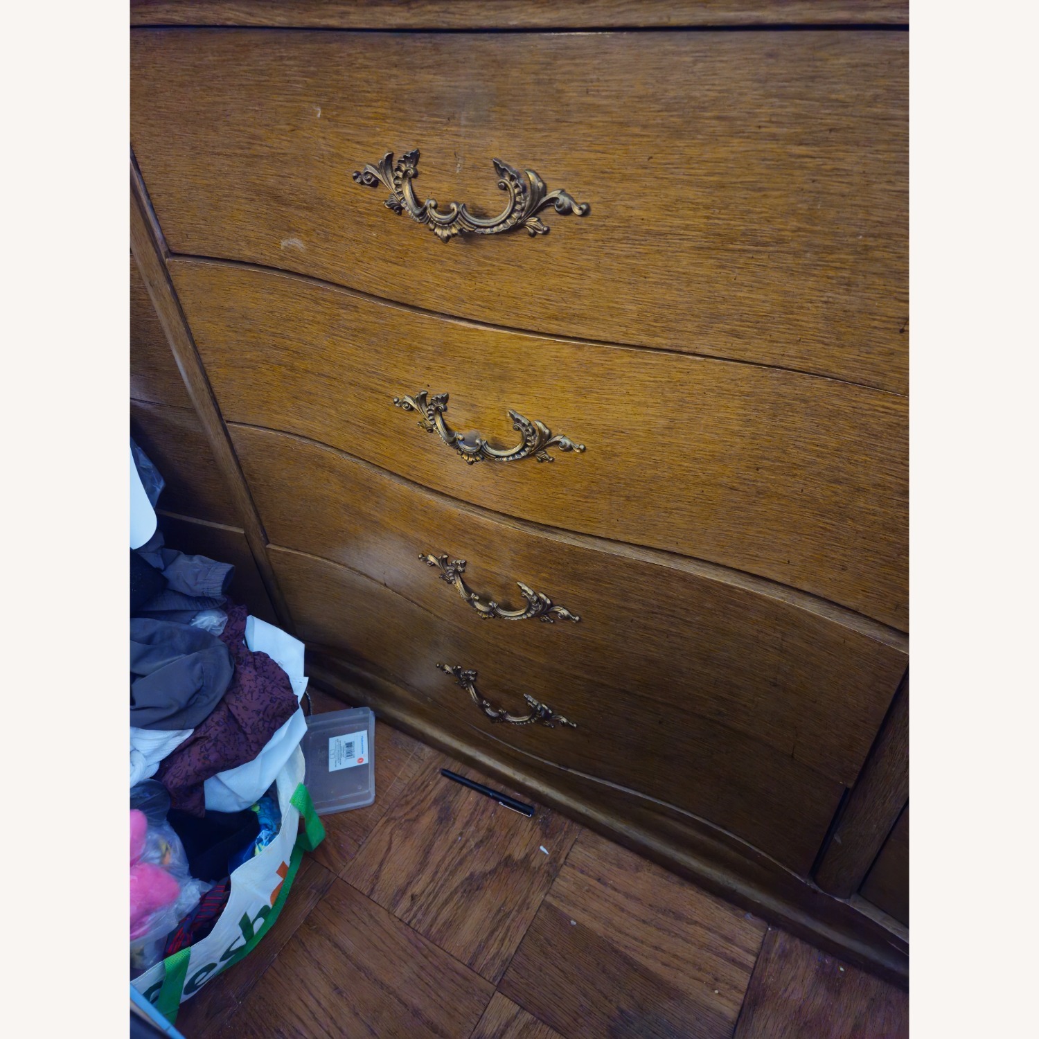 Vintage Wood 12 Drawer Dresser - image-3
