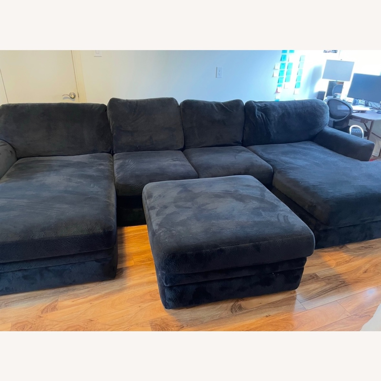 Fairmont Designs U-Shaped Sectional with Ottoman - image-1