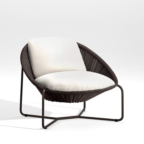 Used Morocco Outdoor Lounge Chairs Black  for sale on AptDeco