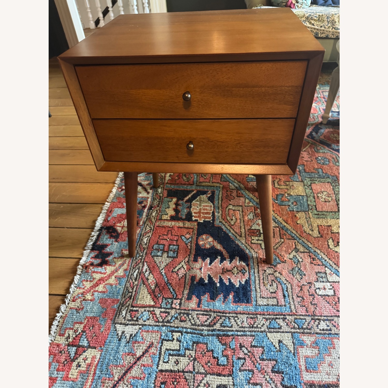 West Elm Mid-century Acorn Nightstand - image-1
