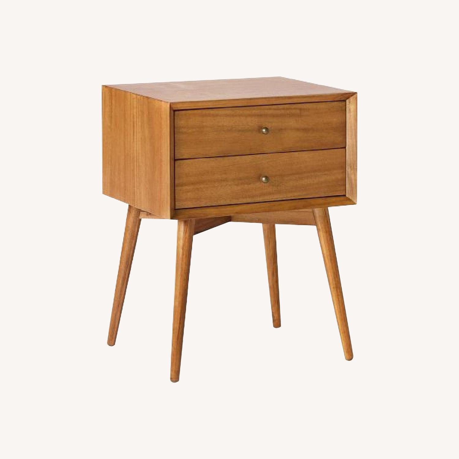 West Elm Mid-century Acorn Nightstand - image-0