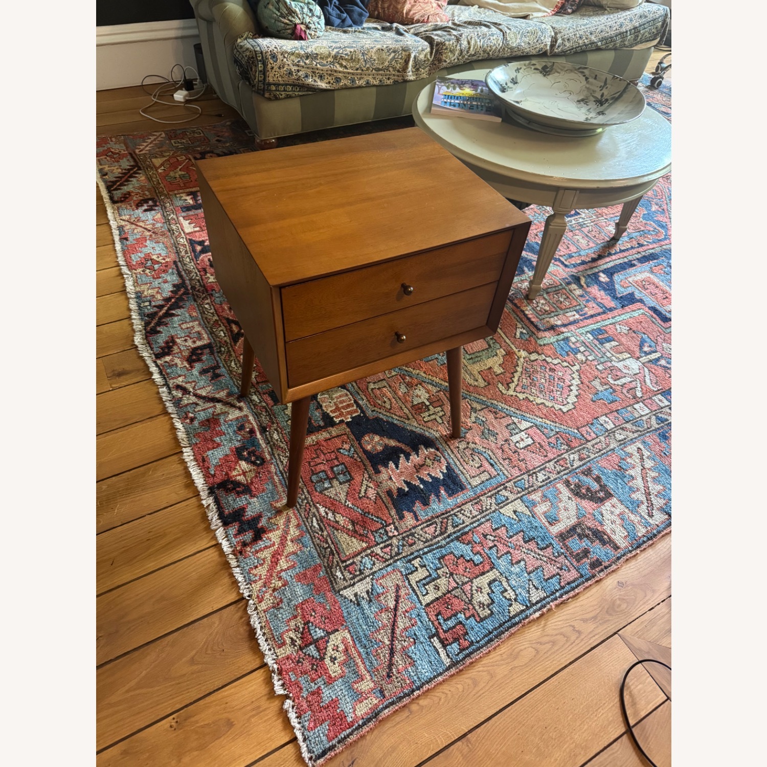 West Elm Mid-century Acorn Nightstand - image-4