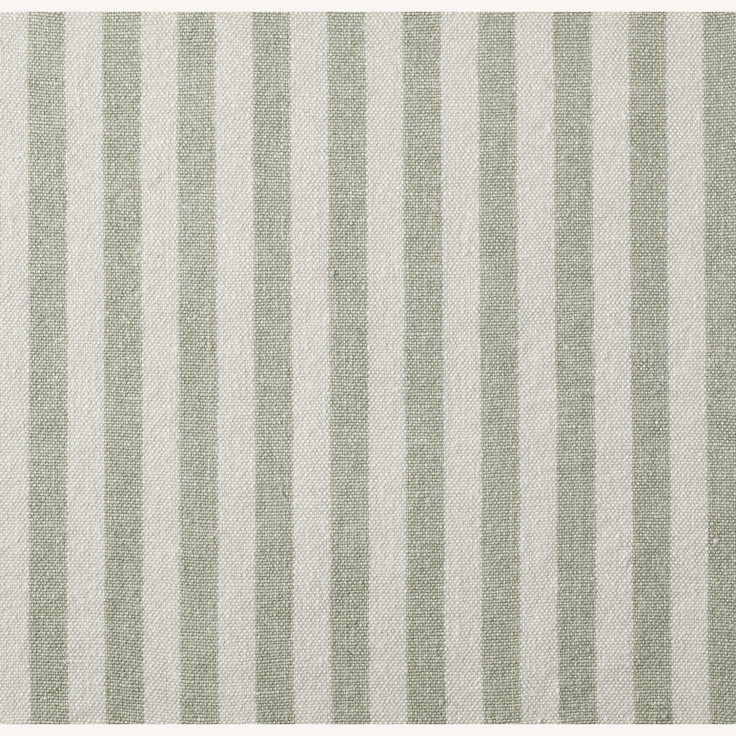 Pair of Custom Made Striped Splayed Arm Sofa - image-3