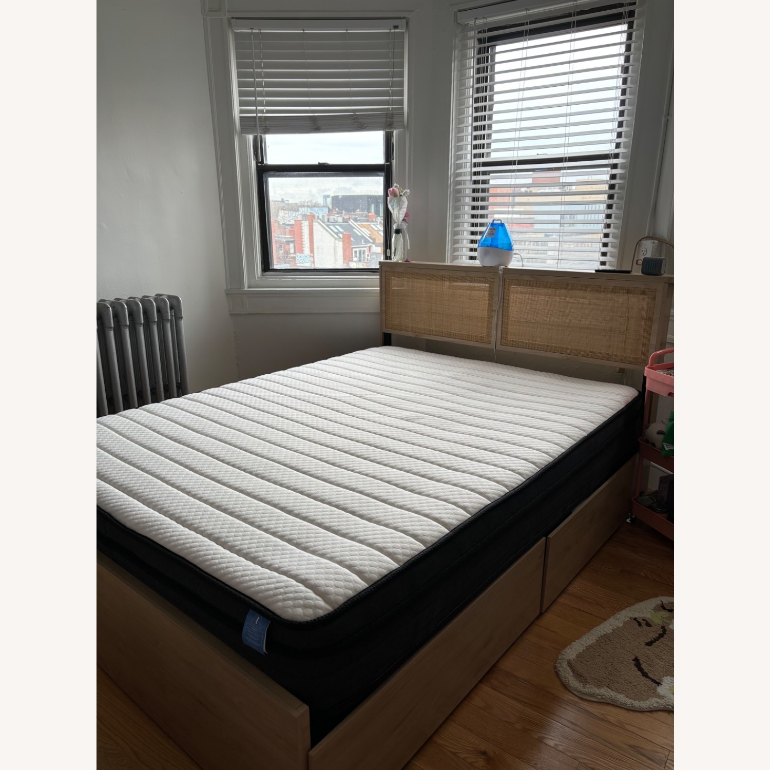 Queen Bed Frame with Storage - image-2