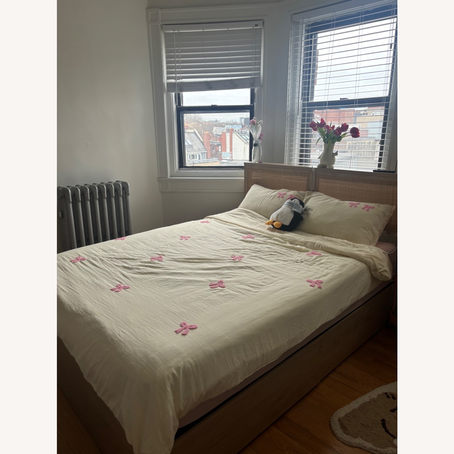 Queen Bed Frame with Storage - image-1