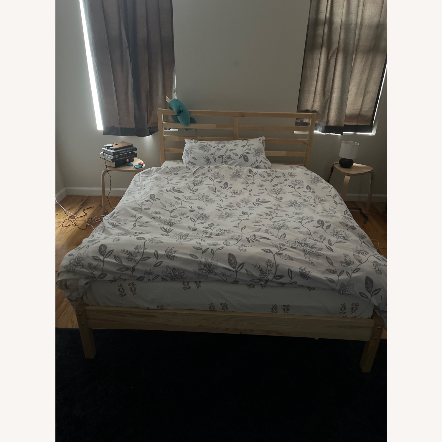 IKEA TARVA Wooden Bed Frame - image-1