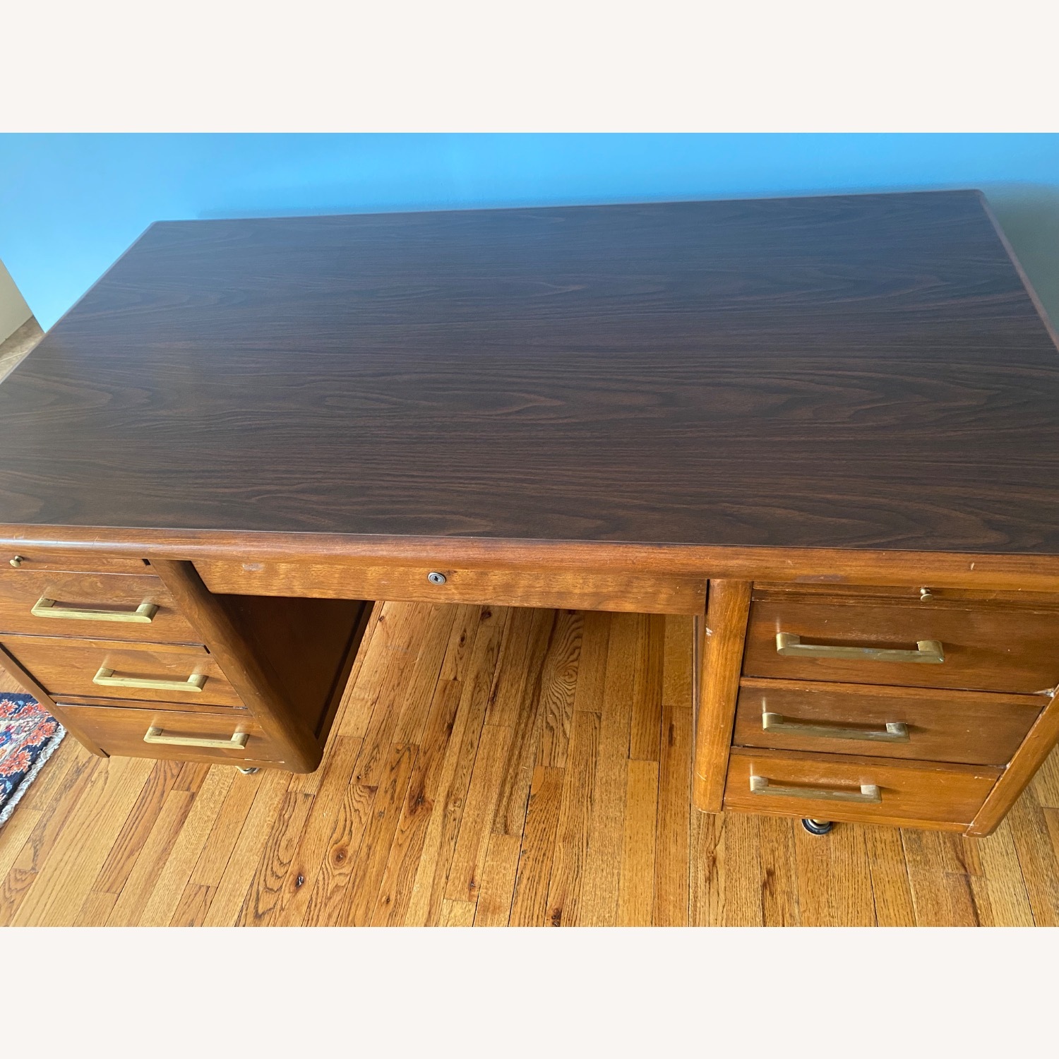 Mid Century Modern Jofco Jasper Executive Desk - image-8