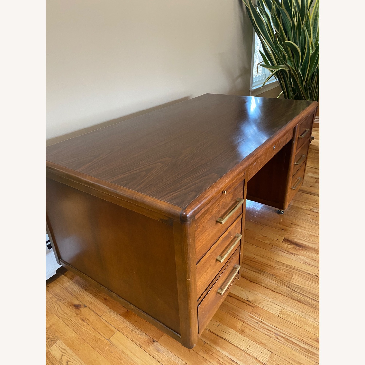 Mid Century Modern Jofco Jasper Executive Desk - image-3
