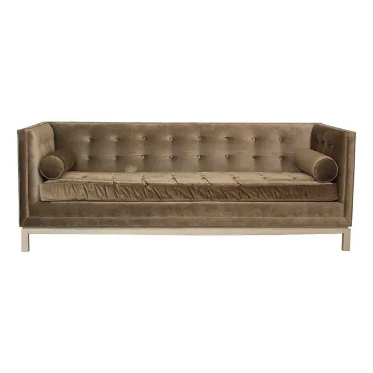 Jonathan Adler Velvet Lampert Sofa - image-5