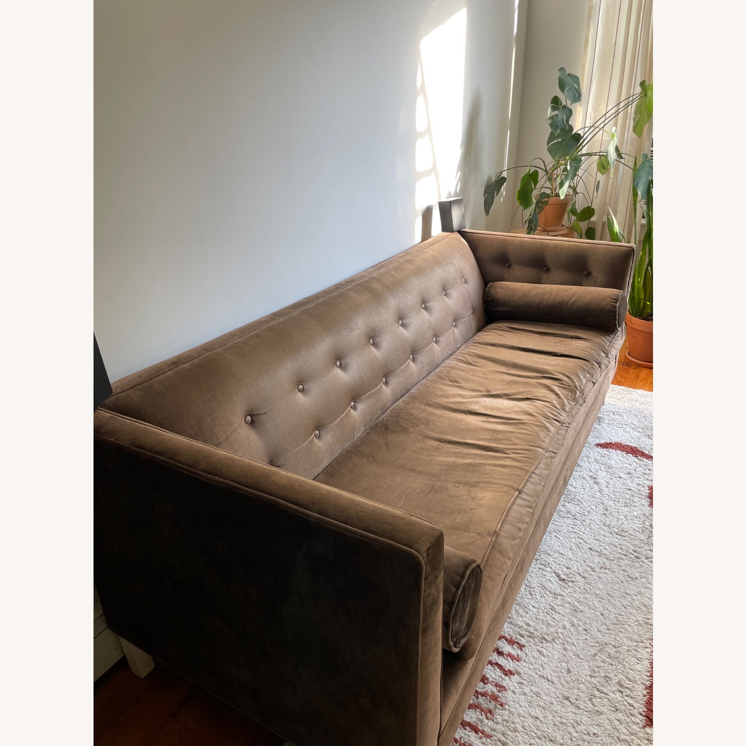 Jonathan Adler Velvet Lampert Sofa - image-2