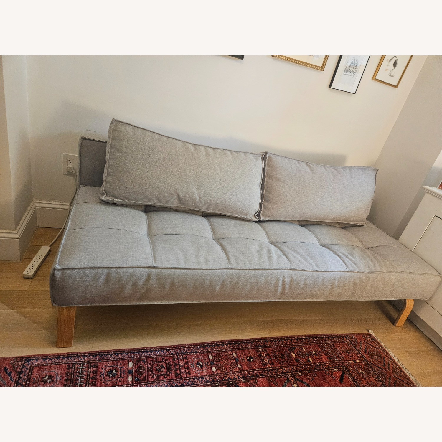 Innovation Living Gray Convertible Sofa - image-1