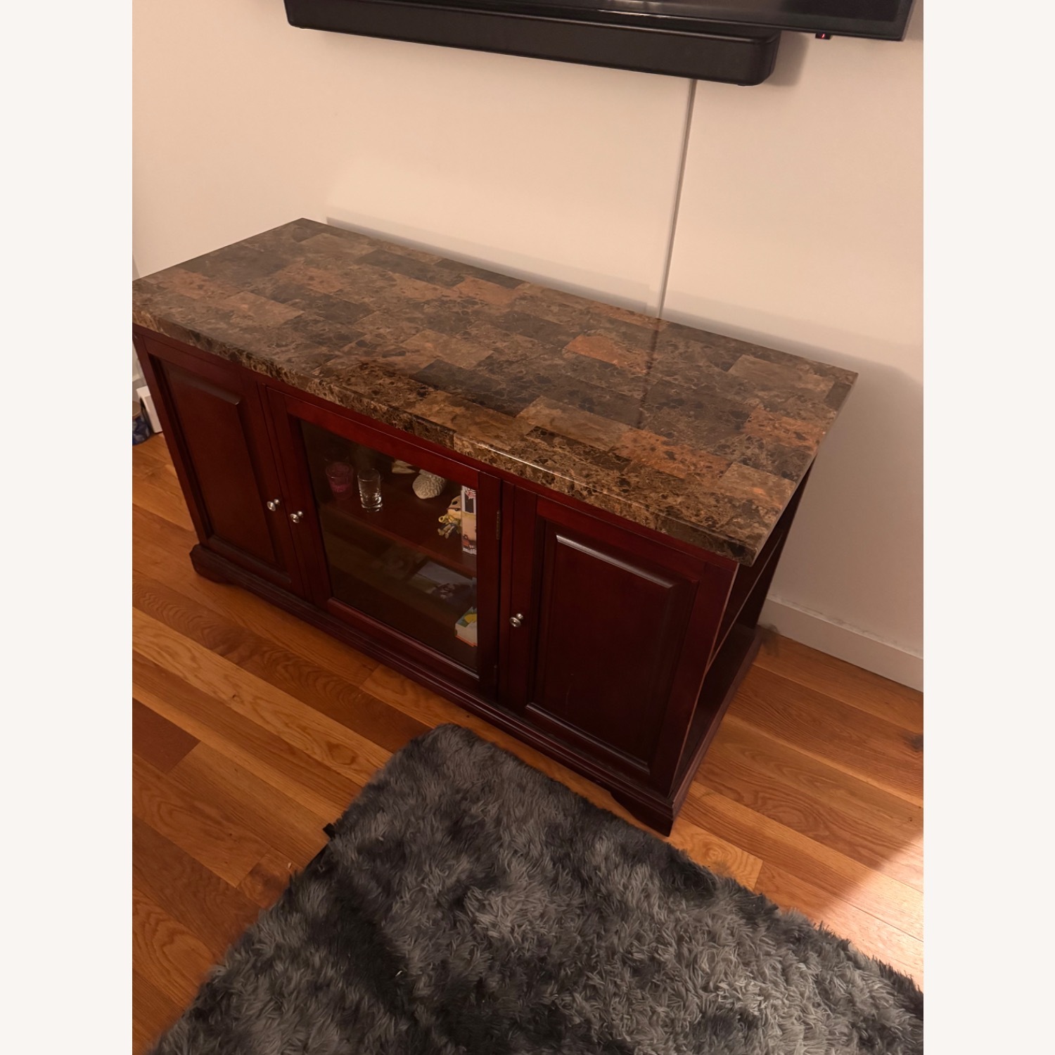 TV stand - Real Wood - image-1