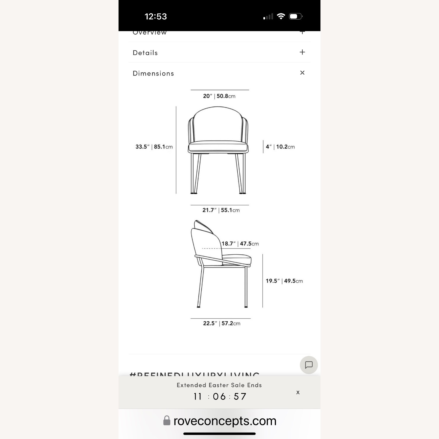 Black Velvet and Brass Rove Concepts Dining Chairs - image-15