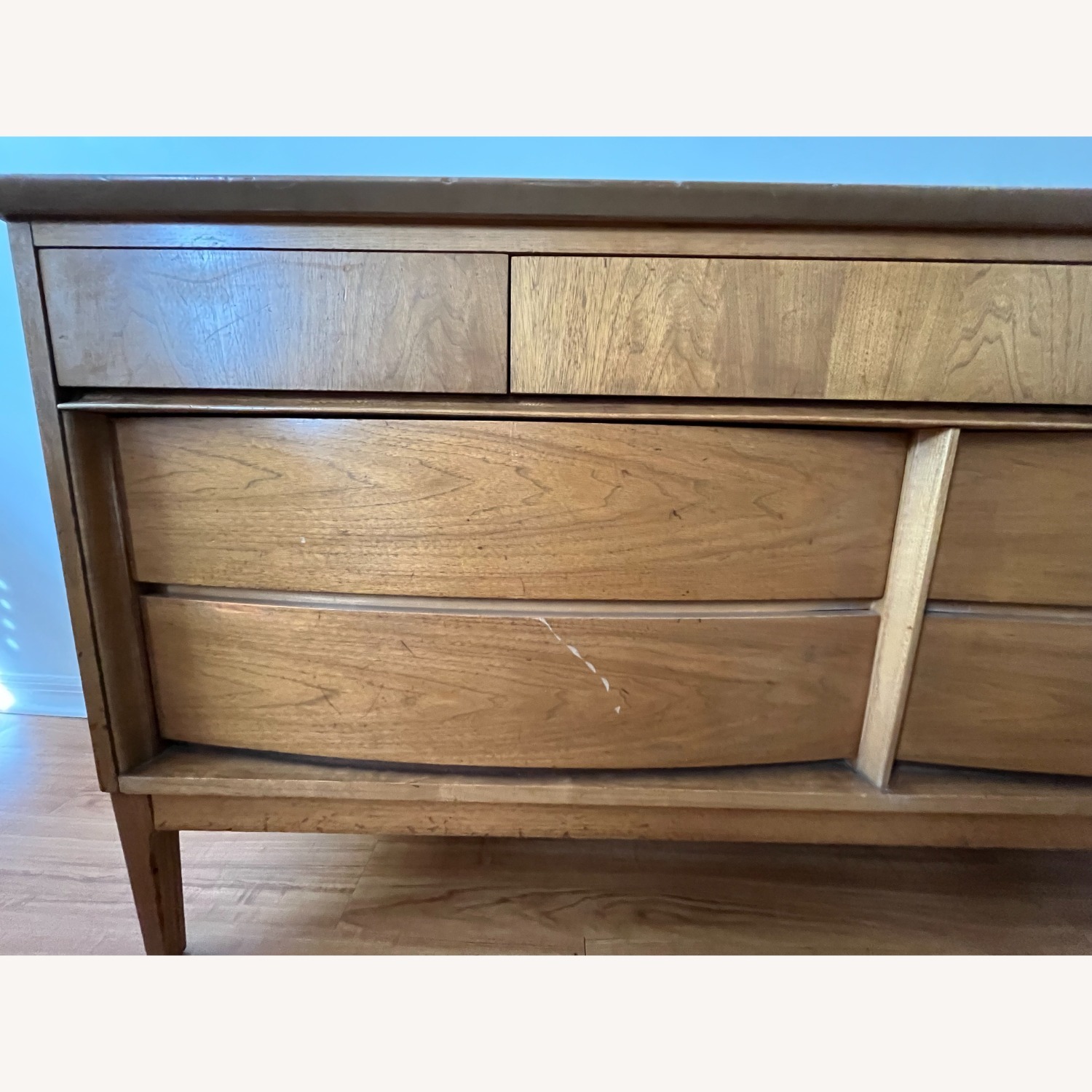 Mid-Century Modern 7-Drawer Dresser - image-5