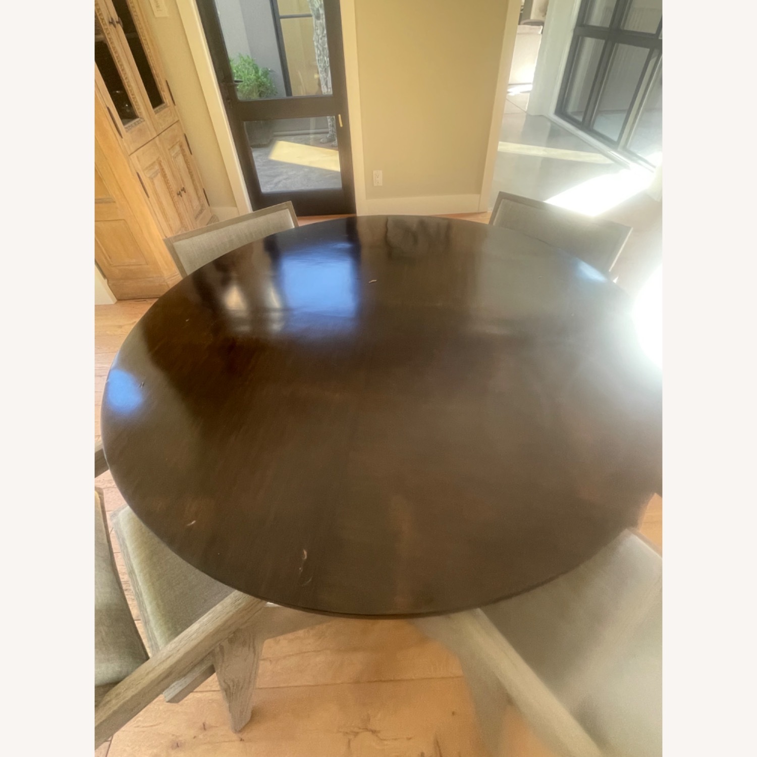 Restoration Hardware Noma Round Dining Table Set - image-4
