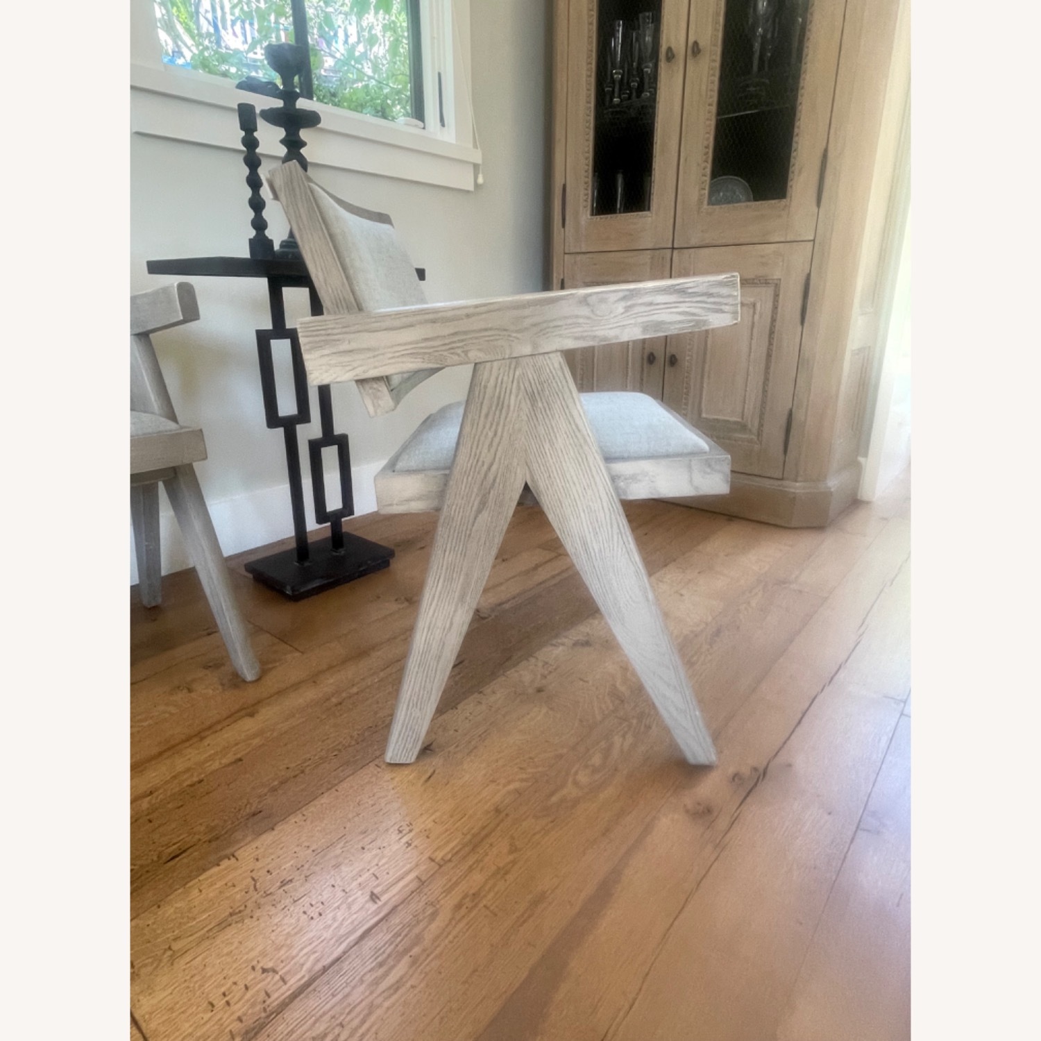 Restoration Hardware Noma Round Dining Table Set - image-6