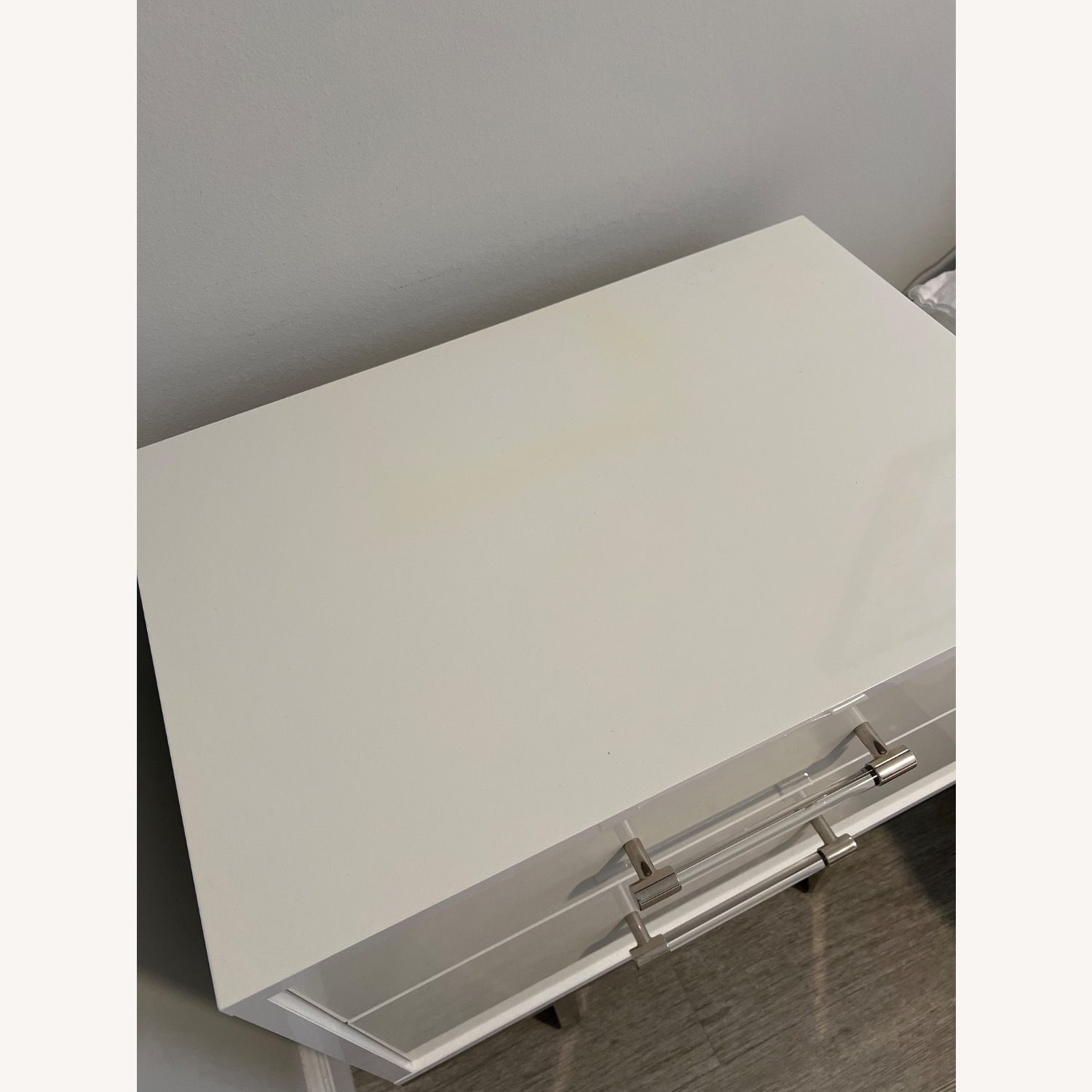 2 Cortina White Nightstands - image-2