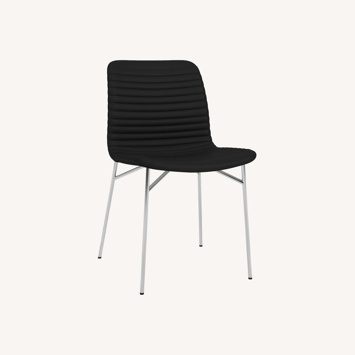Room & Board Cato Dining Chairs x4 Black - image-0