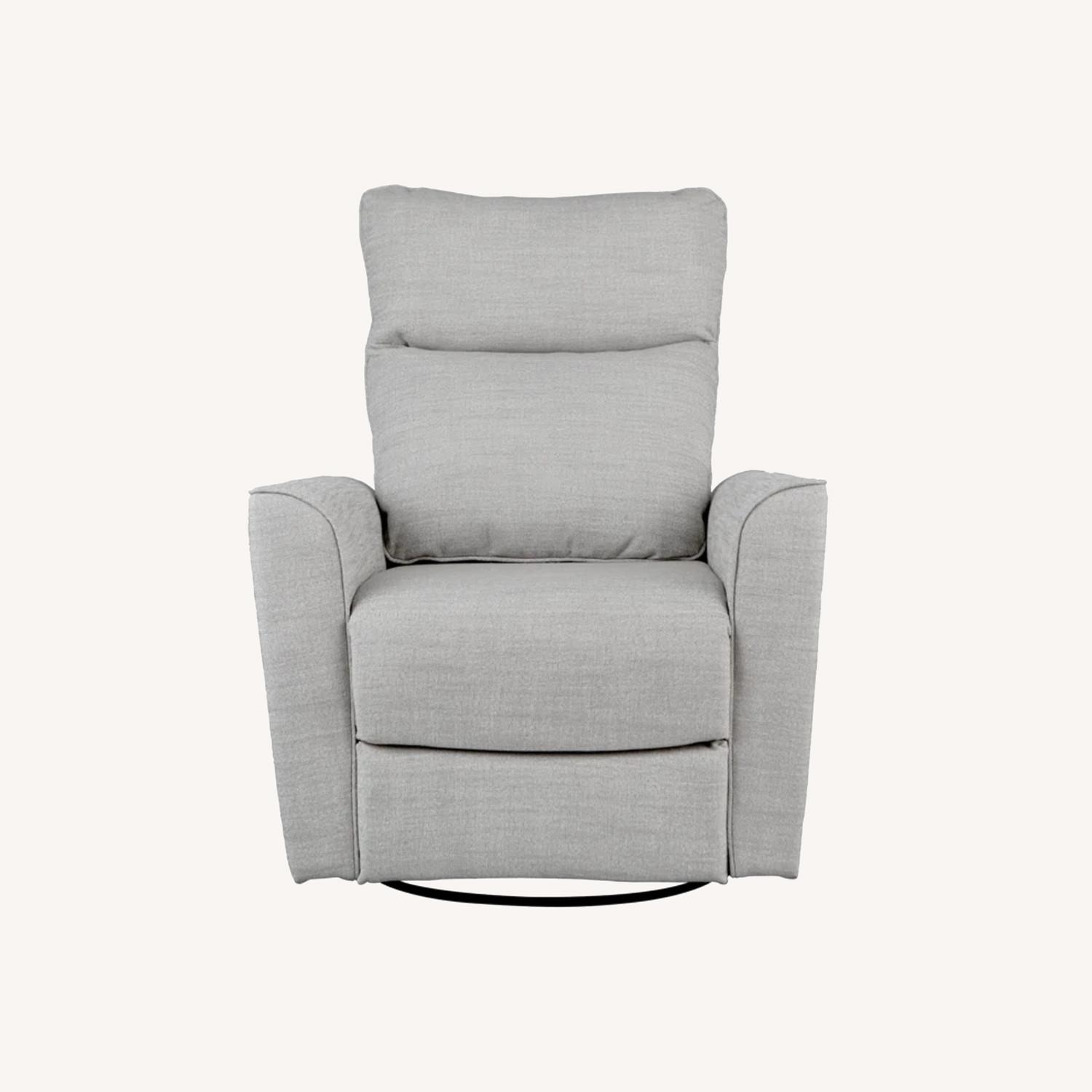 Soho Mid-Grey Rocking Armchair - image-0