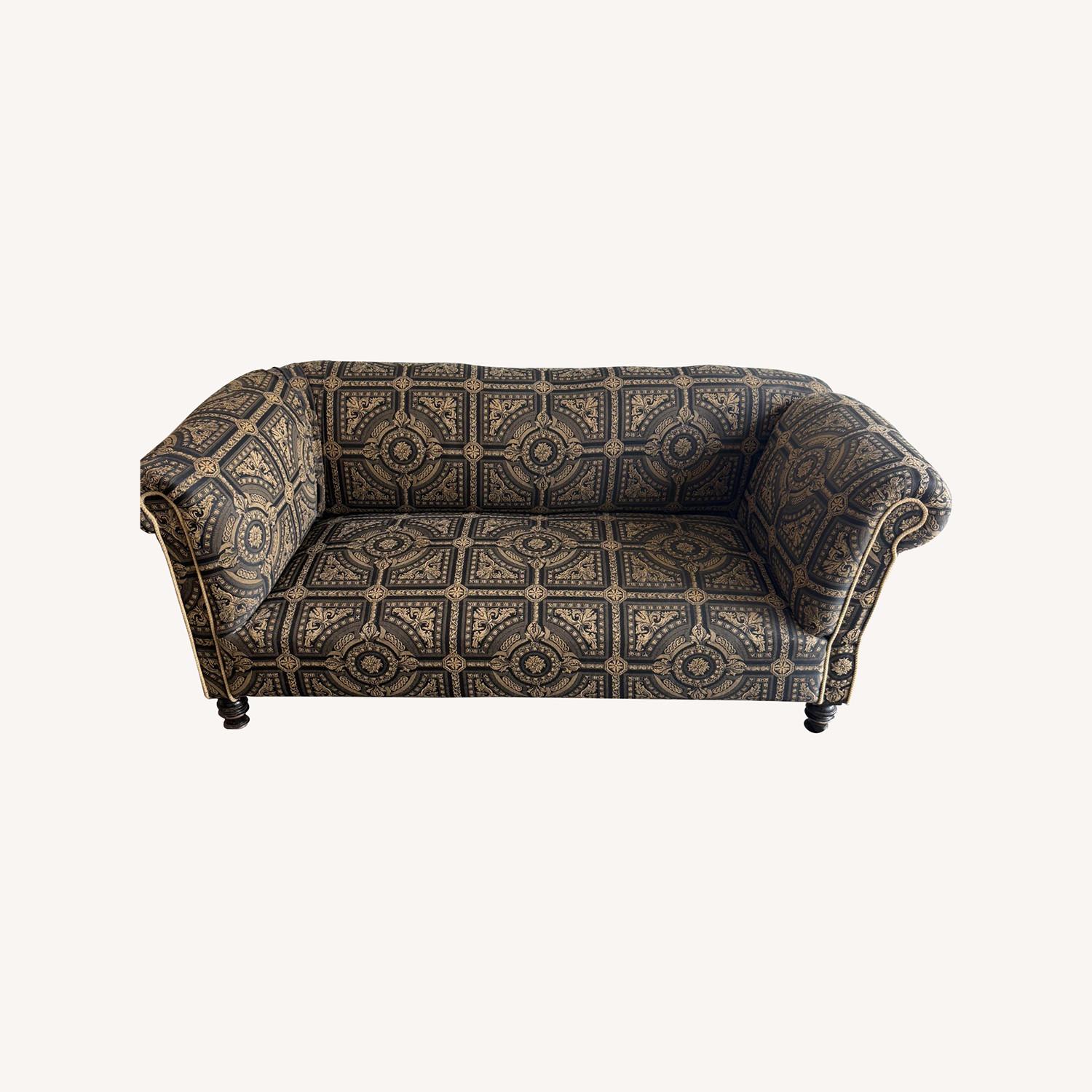 English Antique Knole Sofa 2 Seater - image-0