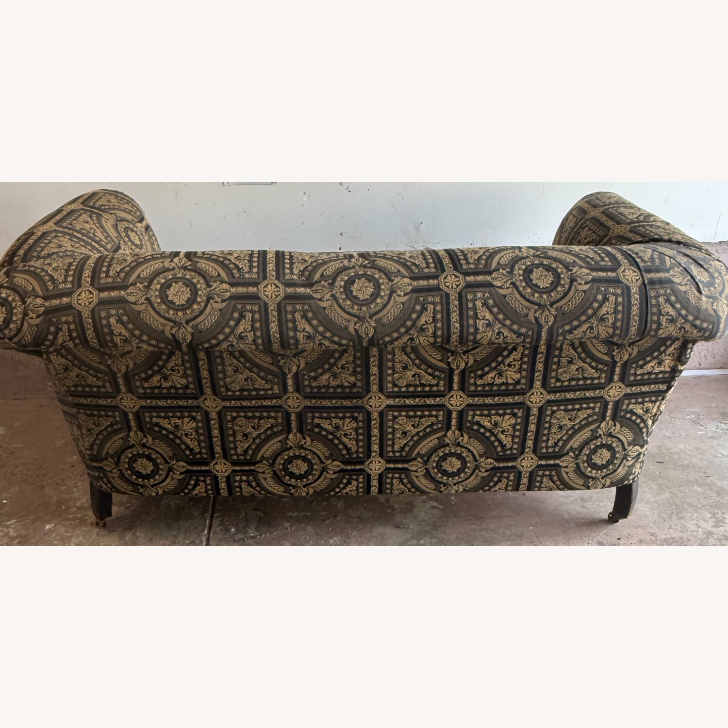 English Antique Knole Sofa 2 Seater - image-3