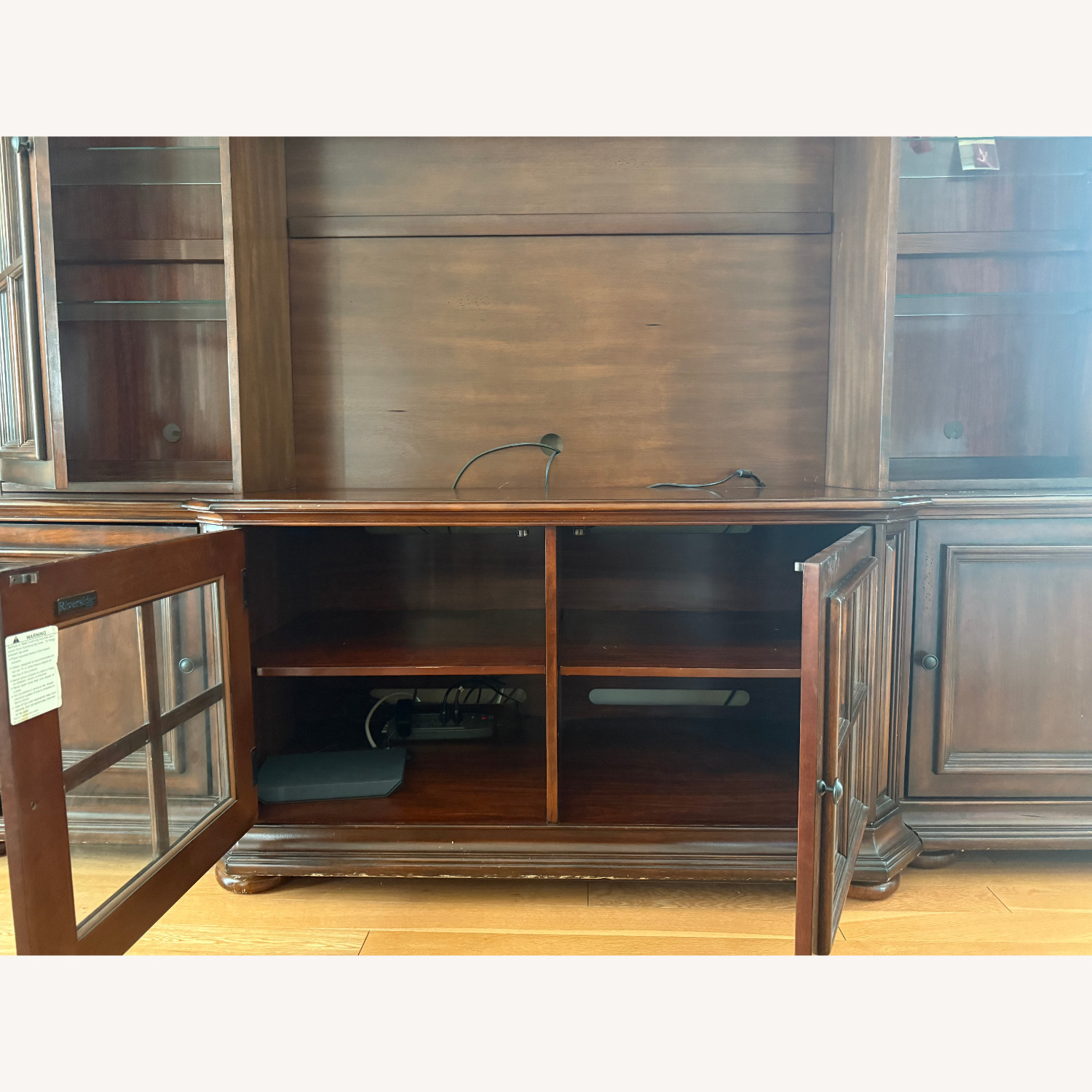 Mahagony Wall Entertainment Unit - image-3