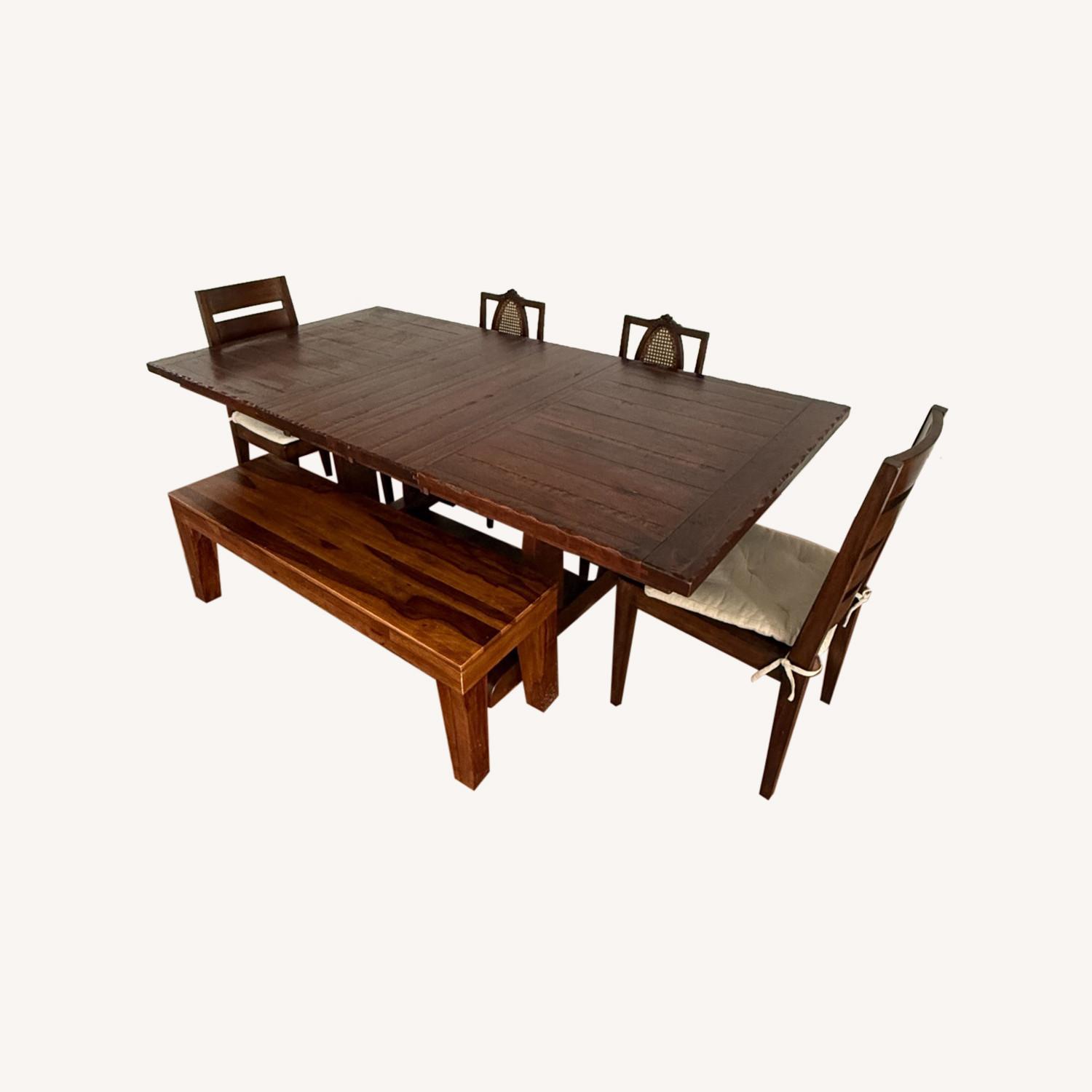 Solid Wood Dining Table - image-0