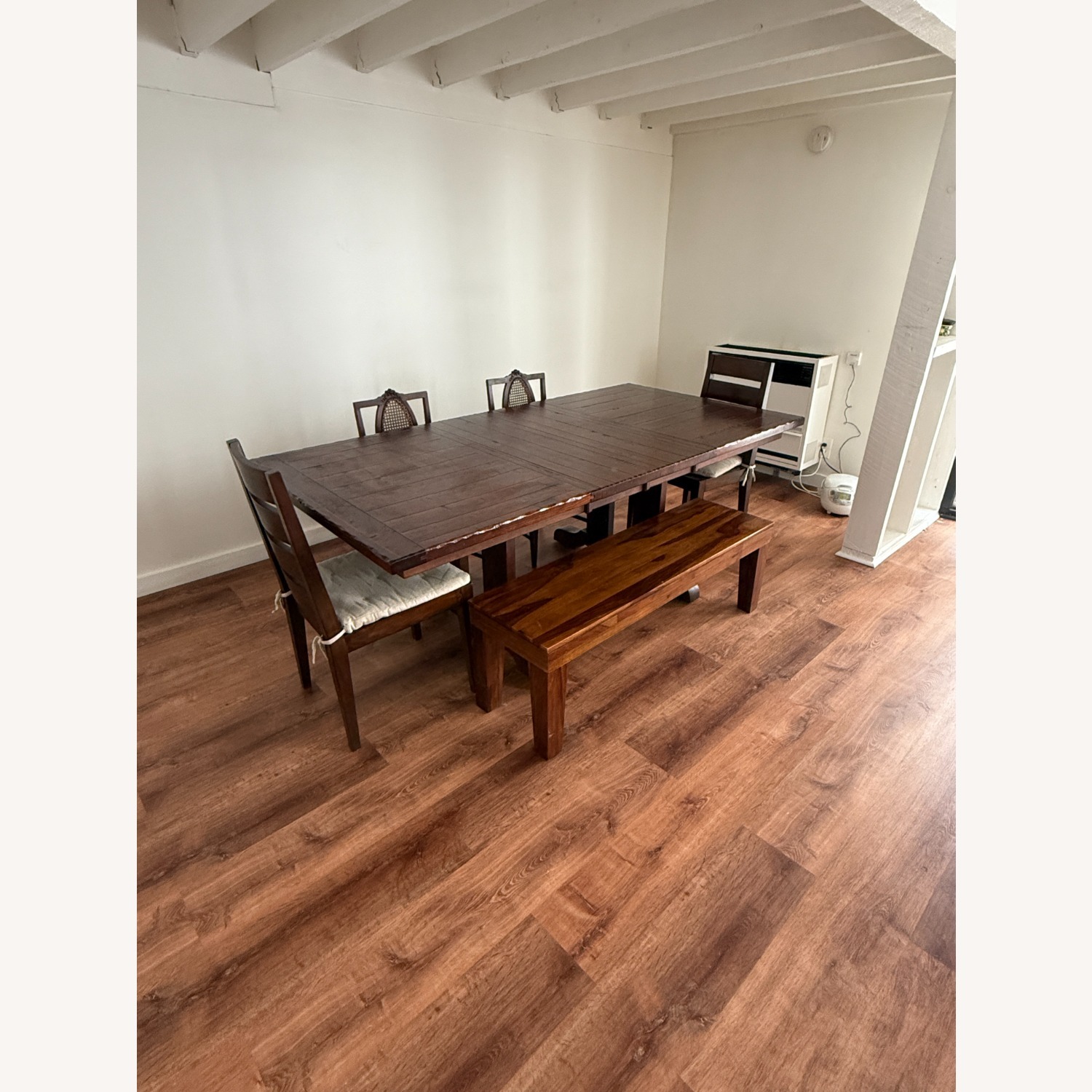 Solid Wood Dining Table - image-1