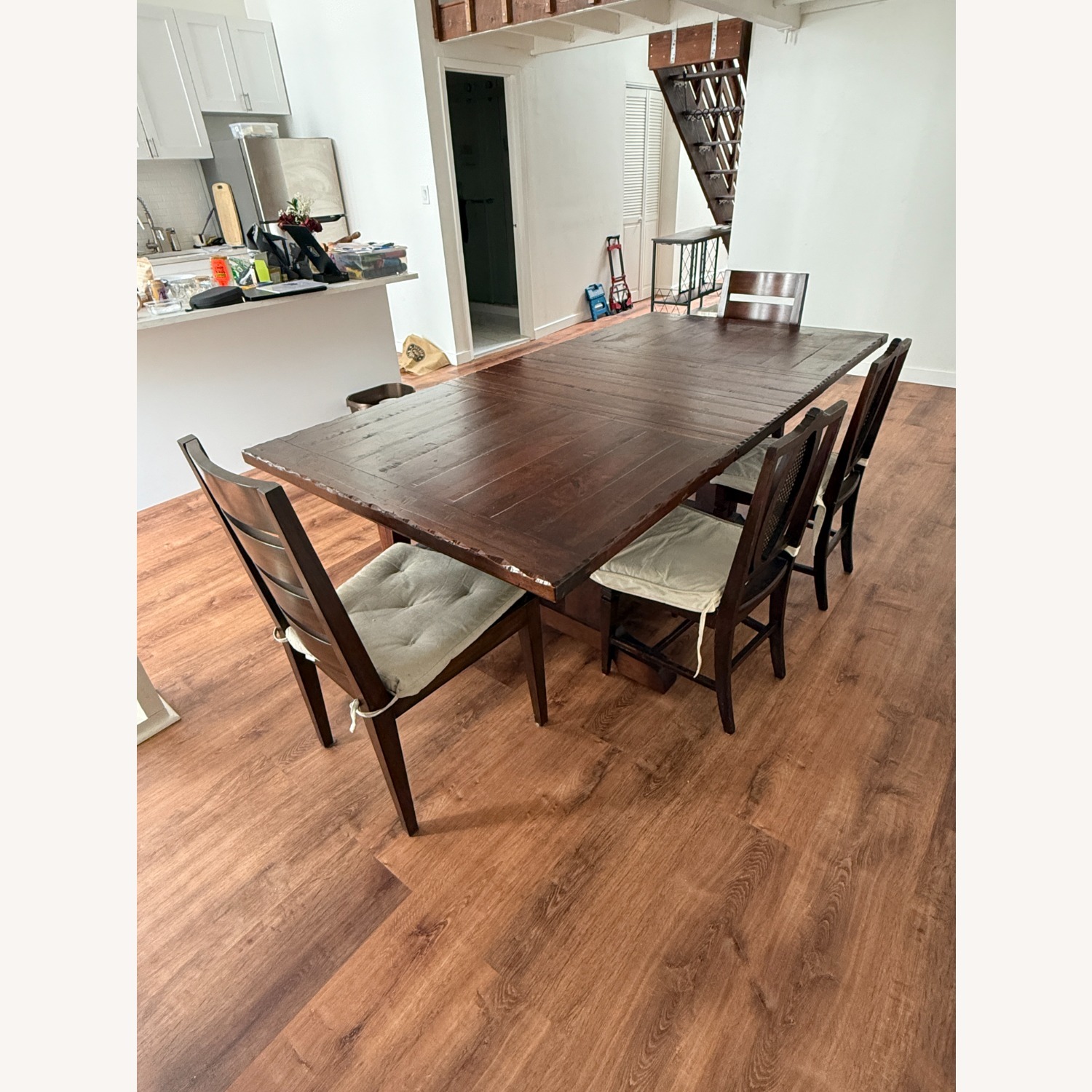 Solid Wood Dining Table - image-4