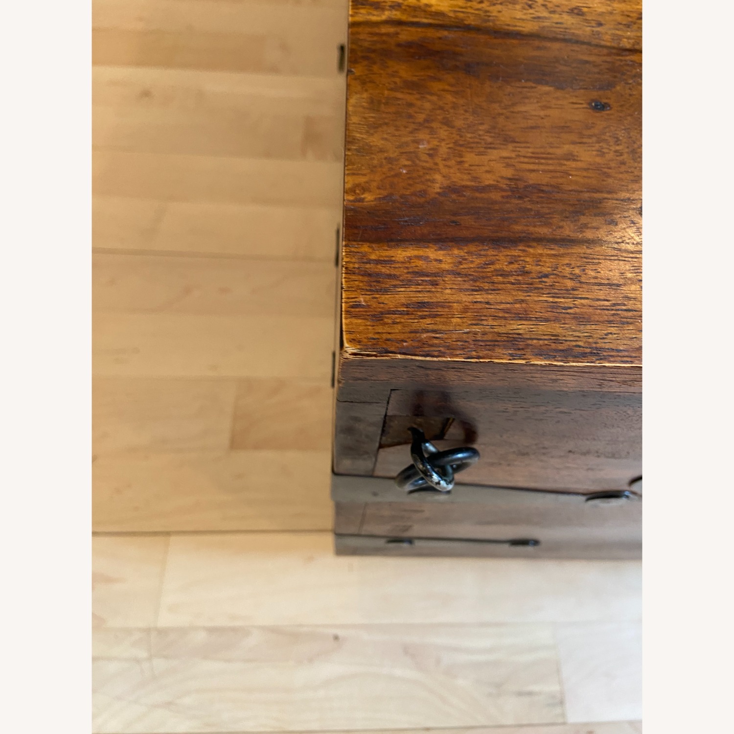 Pier 1 Imports Solid Wood Coffee Table/Trunk W Storage - image-8