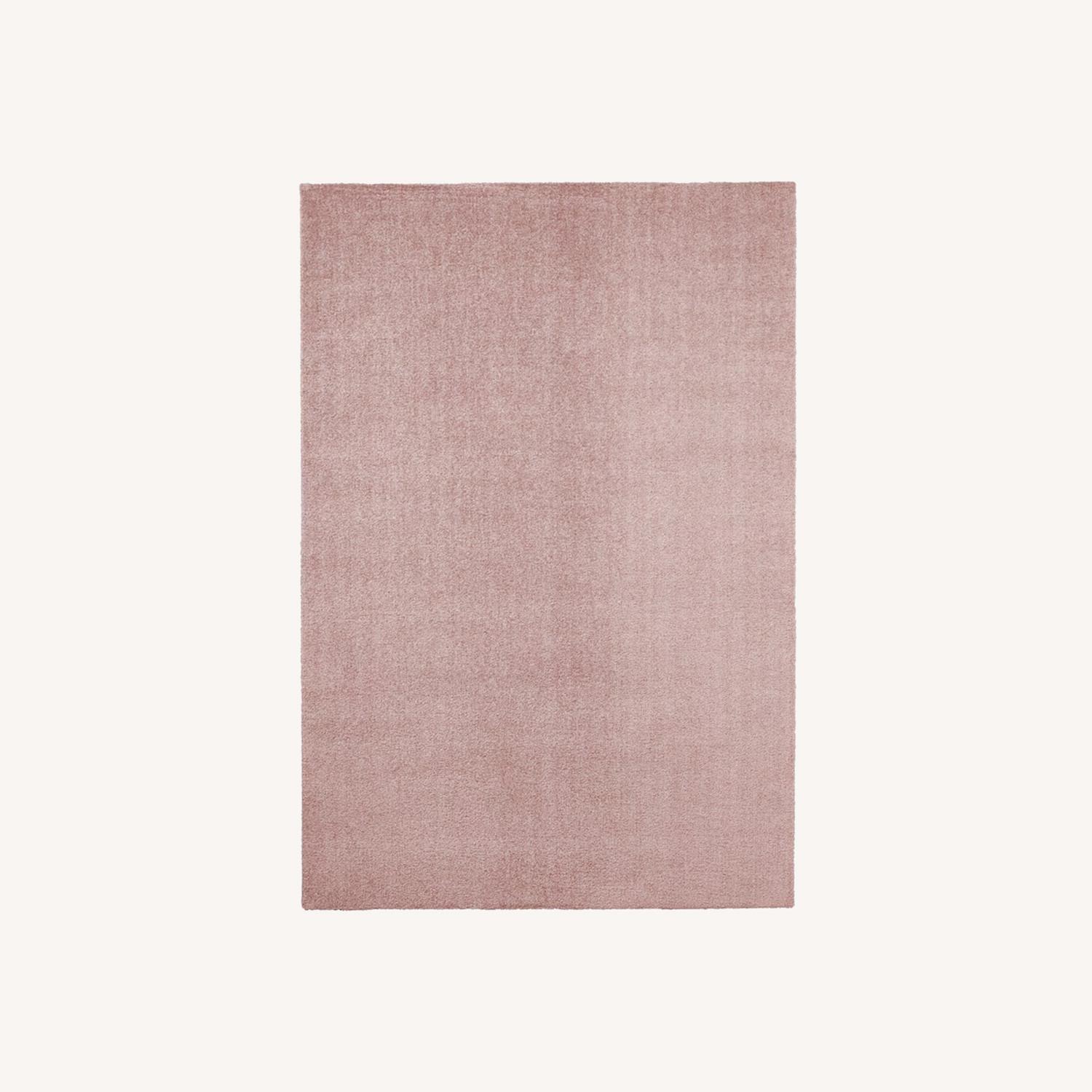 IKEA KNARDRUP Rug, Low Pile, Pale Pink, 6 ' 7 "x9 ' 10 - image-0