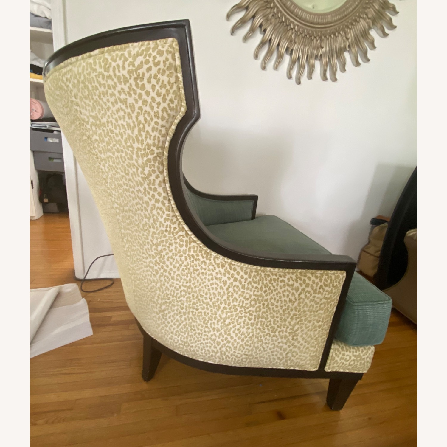 Armchair in Dual Fabric - image-2