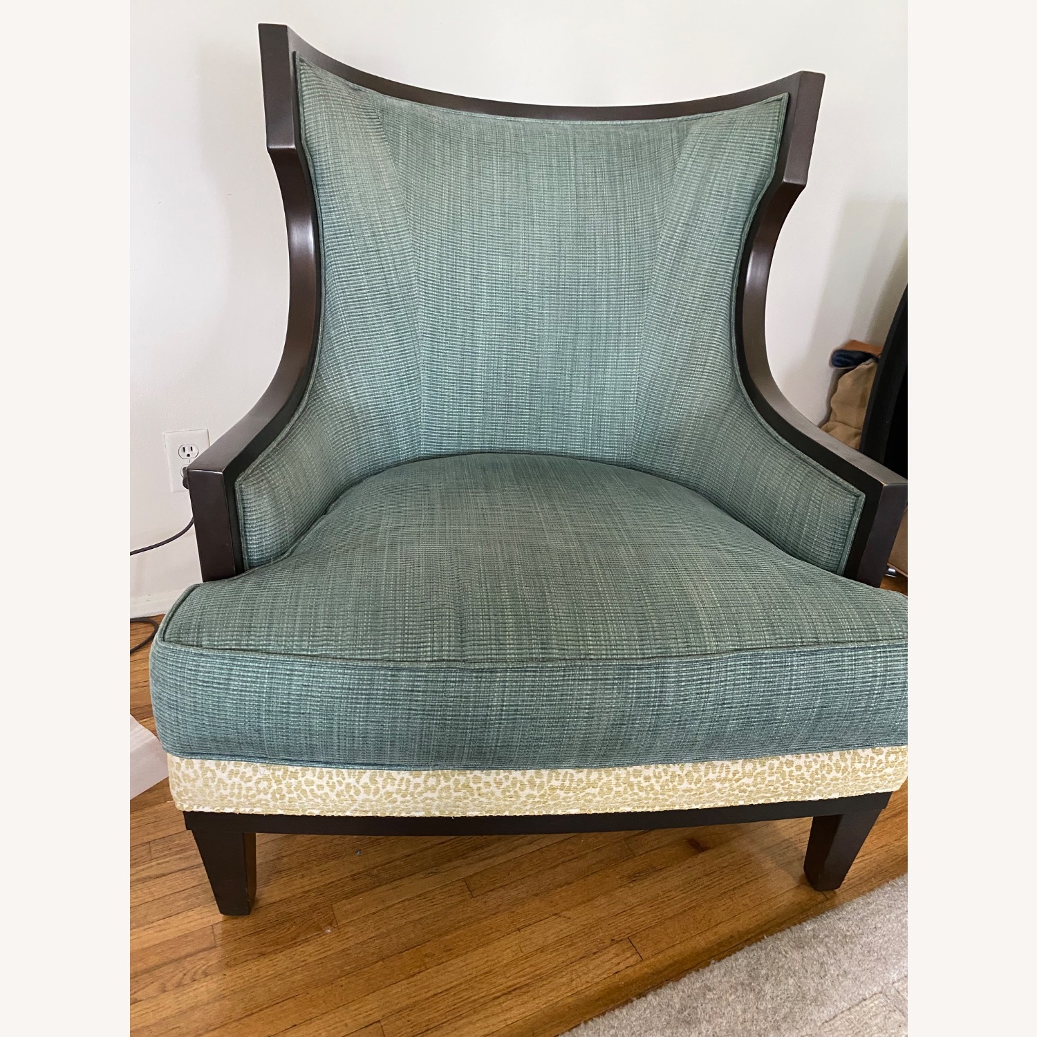 Armchair in Dual Fabric - image-1