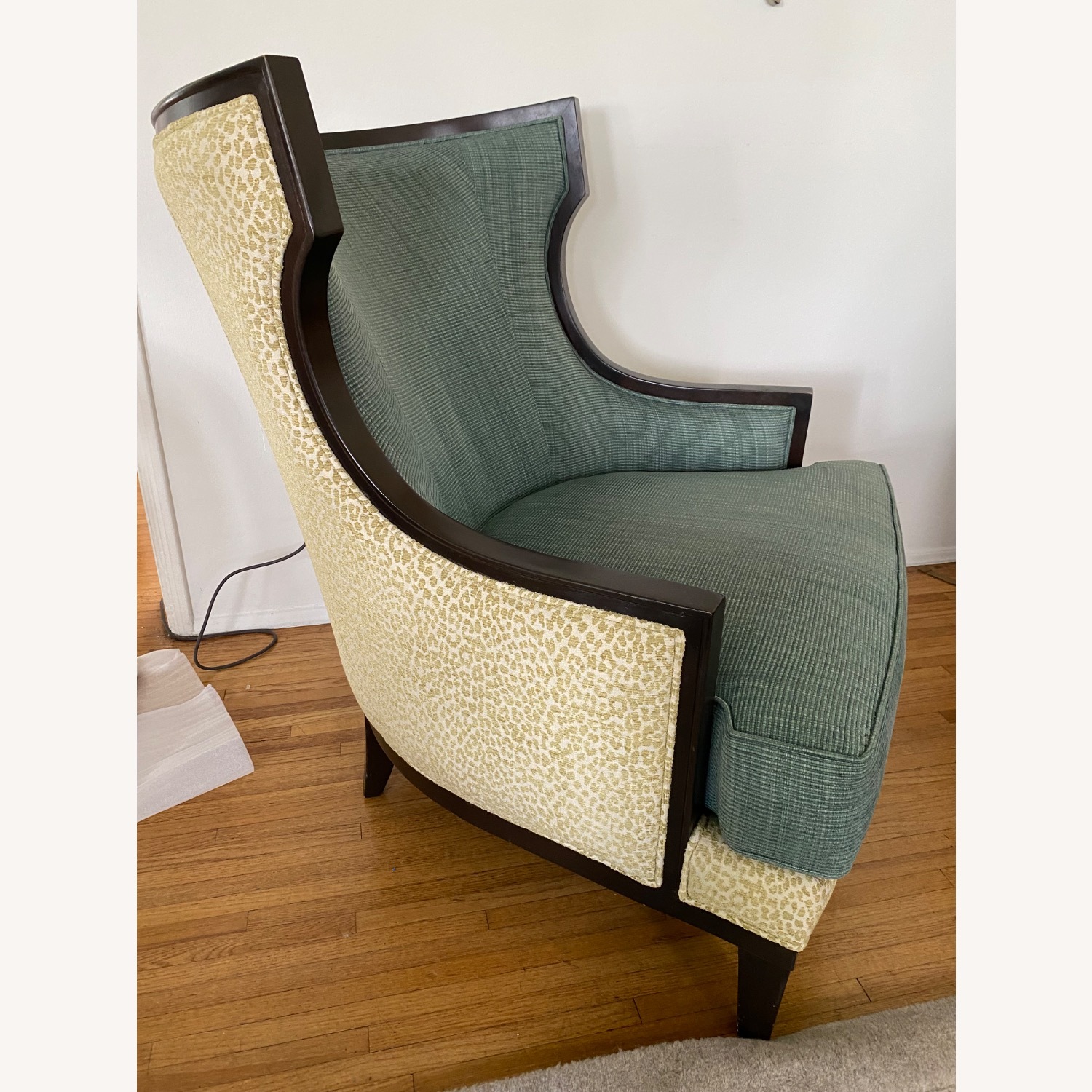 Armchair in Dual Fabric - image-3