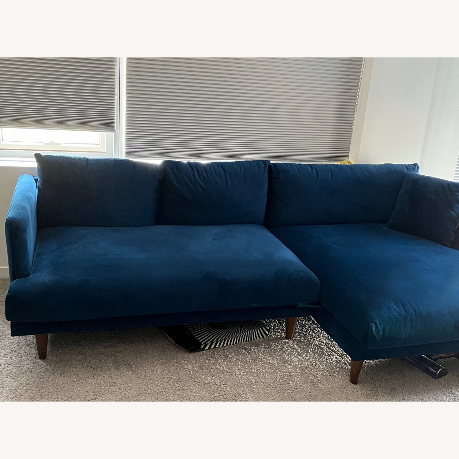 Joybird Lewis Sectional Cobalt Blue - image-1