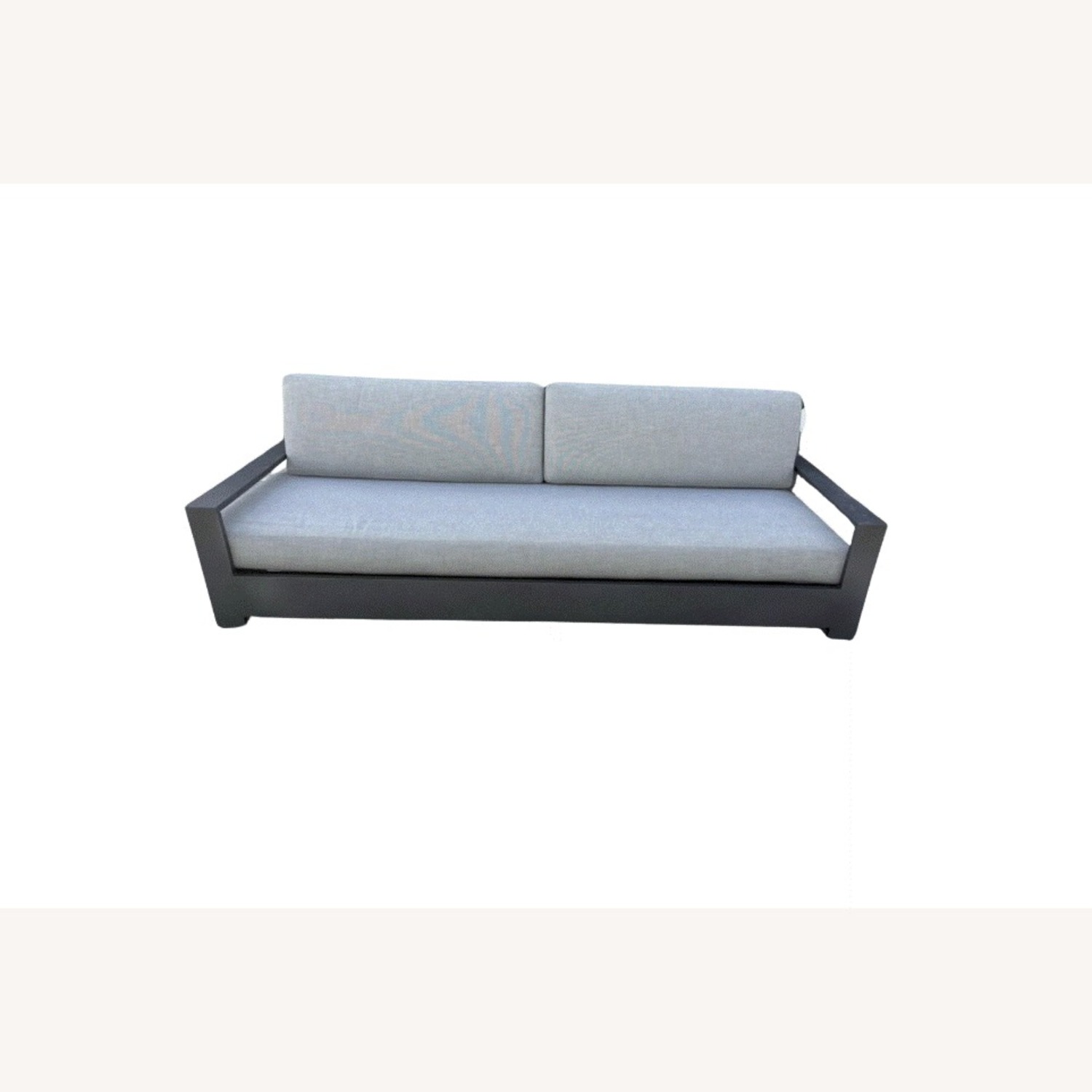 Restoration Hardware Belvedere Aluminum Luxe Sofa  - image-8