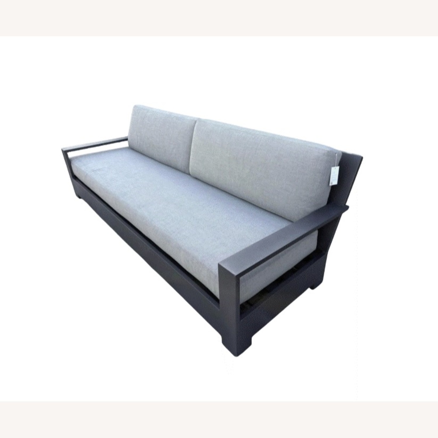 Restoration Hardware Belvedere Aluminum Luxe Sofa  - image-9