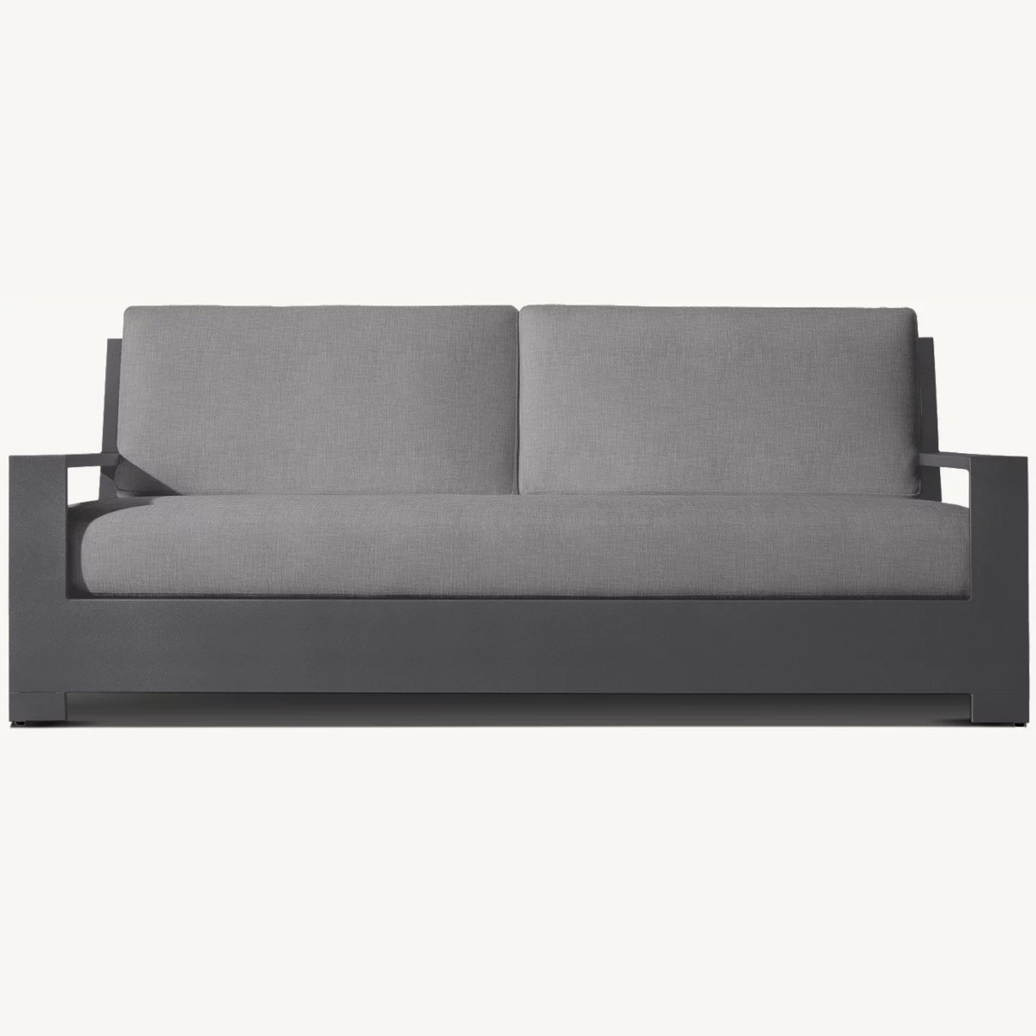 Restoration Hardware Belvedere Aluminum Luxe Sofa  - image-10