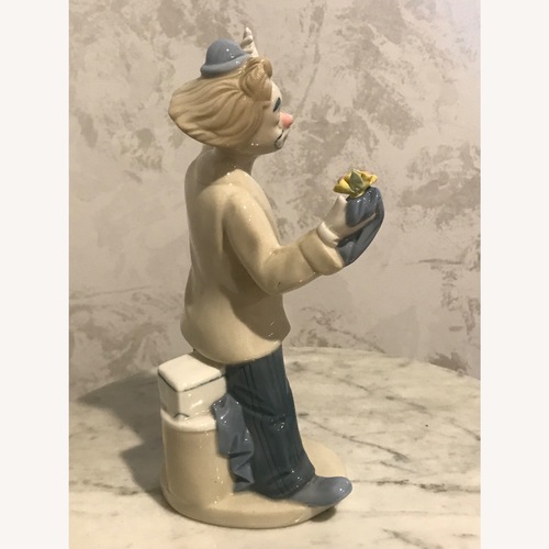 Used Vintage Paul Sebastian Porcelain Clown Figurine for sale on AptDeco