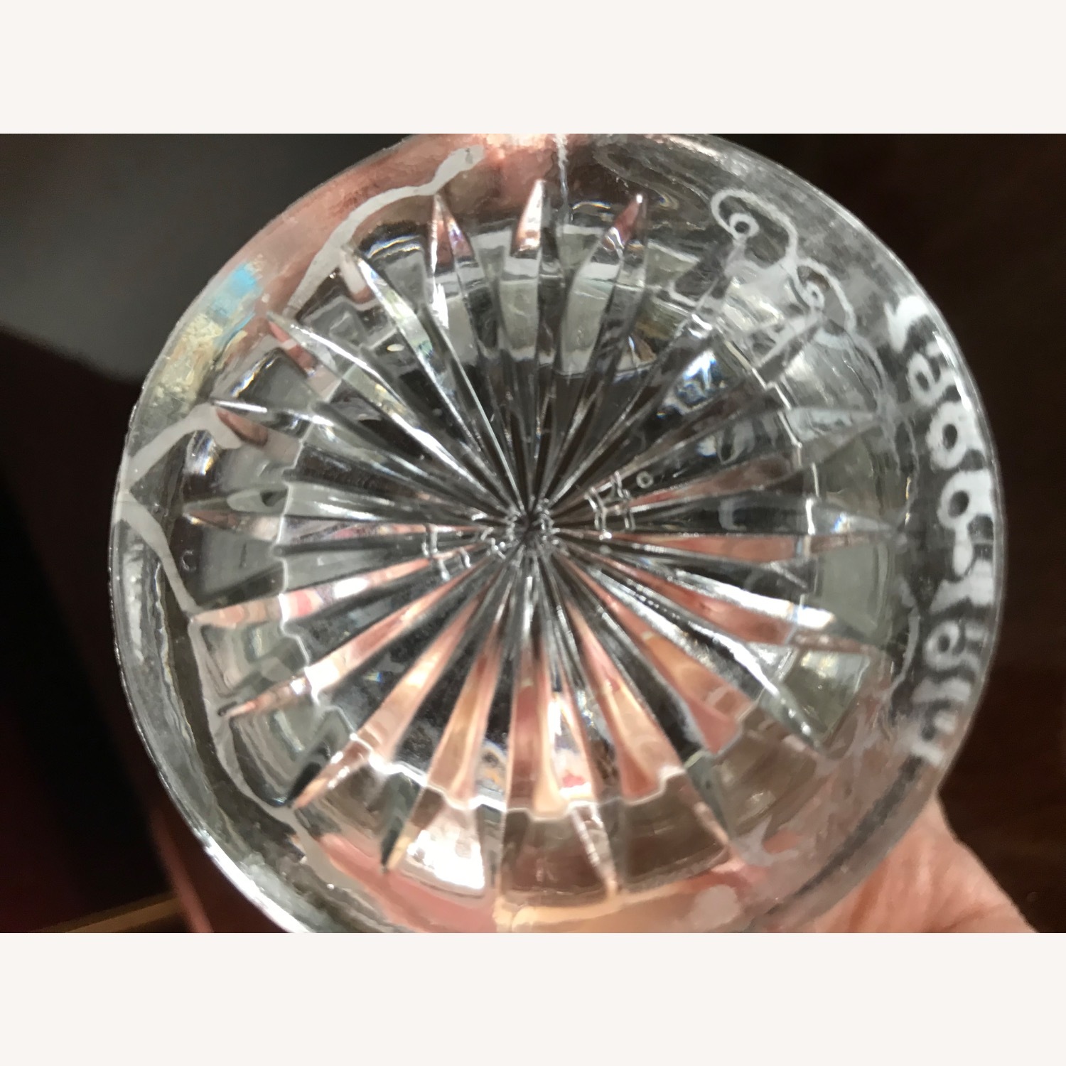 Antique 1930s Duncan & Miller Glass Brides Basket - image-21