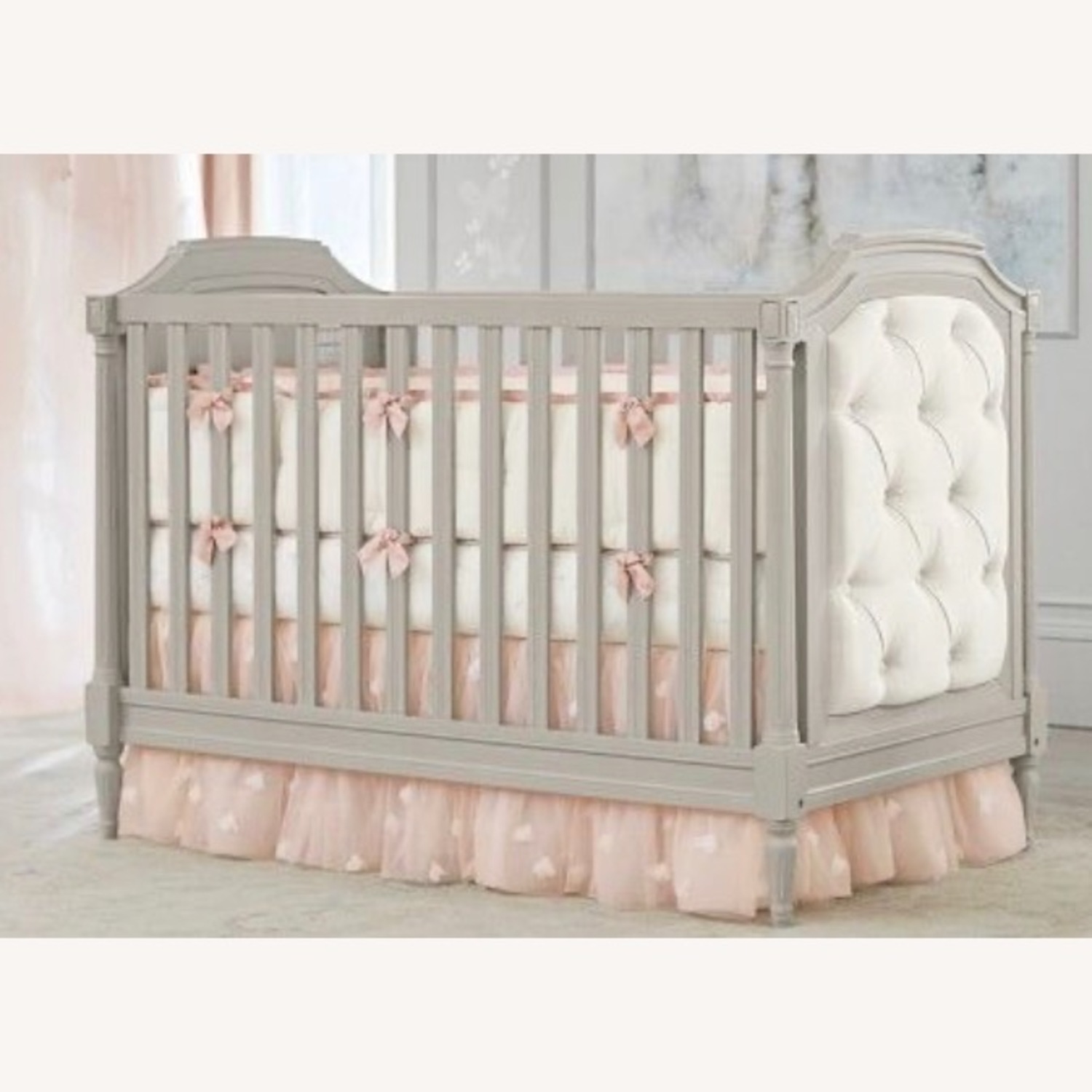 Pottery Barn Blythe Crib and Toddler Bed Conversion Kit - image-3
