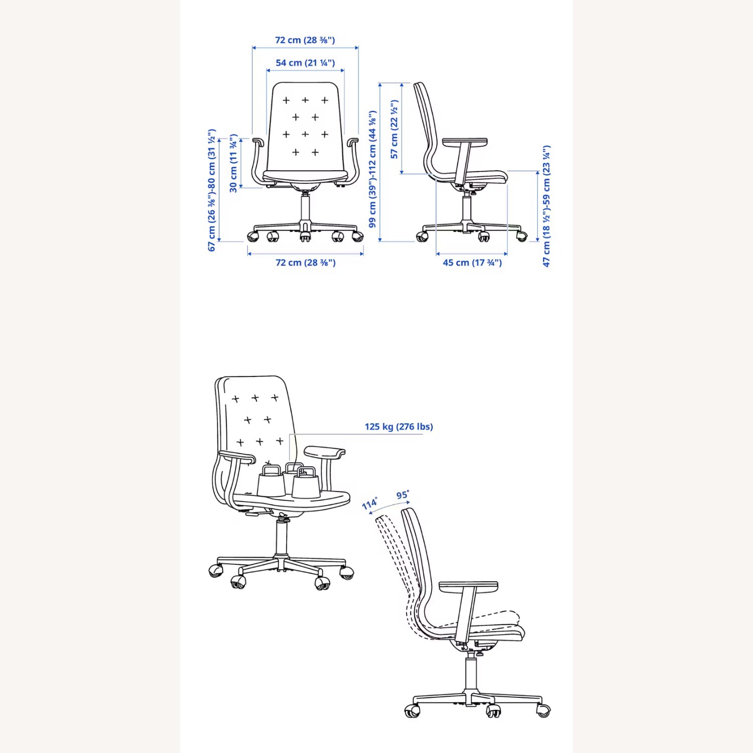 IKEA MULLFJÄLLET Office Chair - image-8