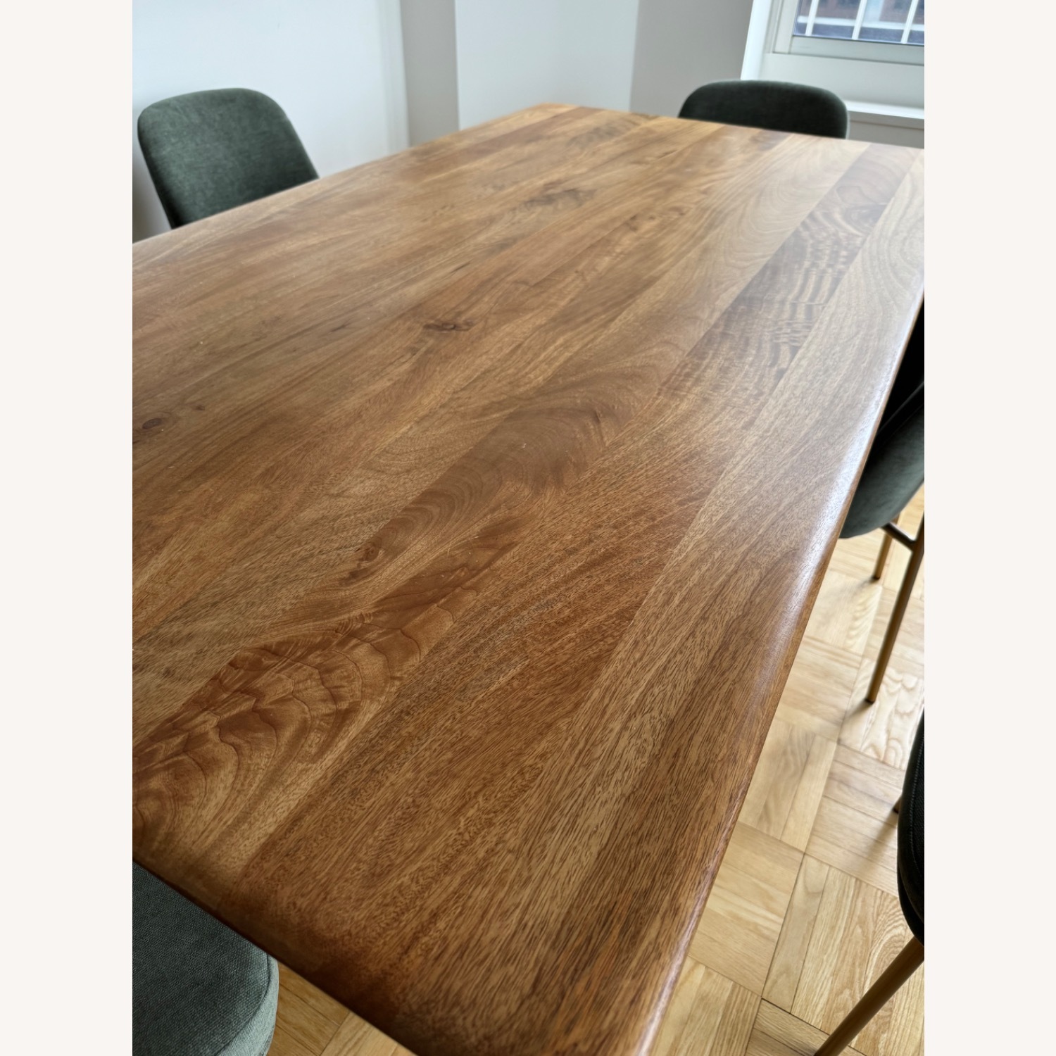 West Elm Anton Dining Table W 6 Jack Metal Chairs - image-10