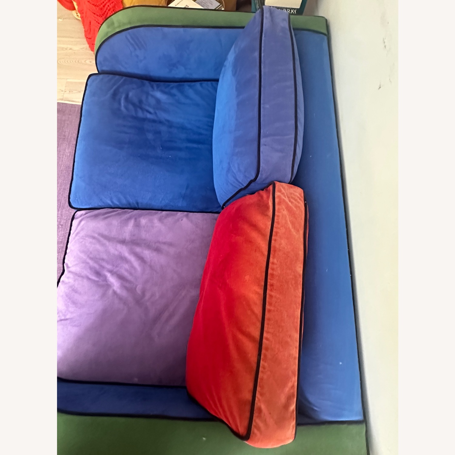 Colorblock Sleeper Sofa - image-4