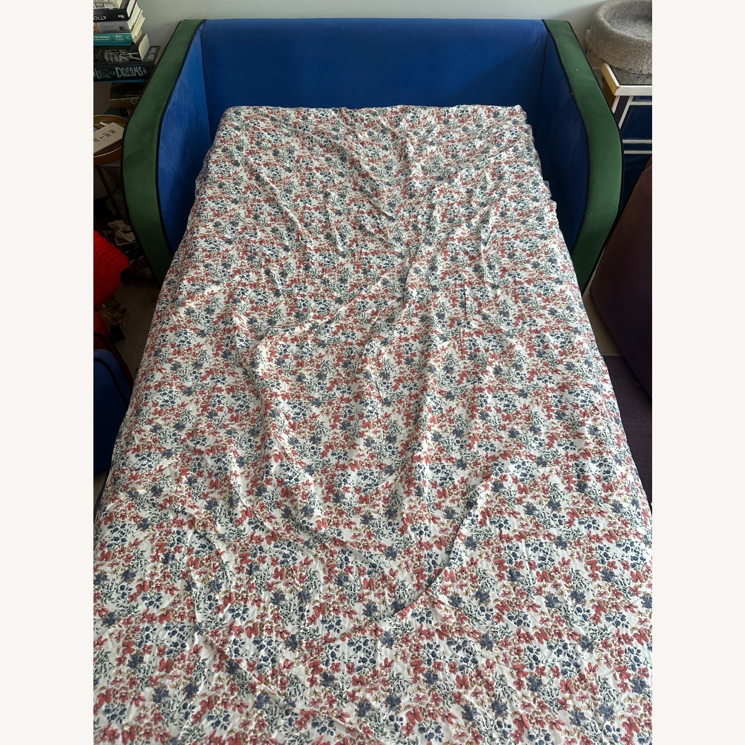 Colorblock Sleeper Sofa - image-5