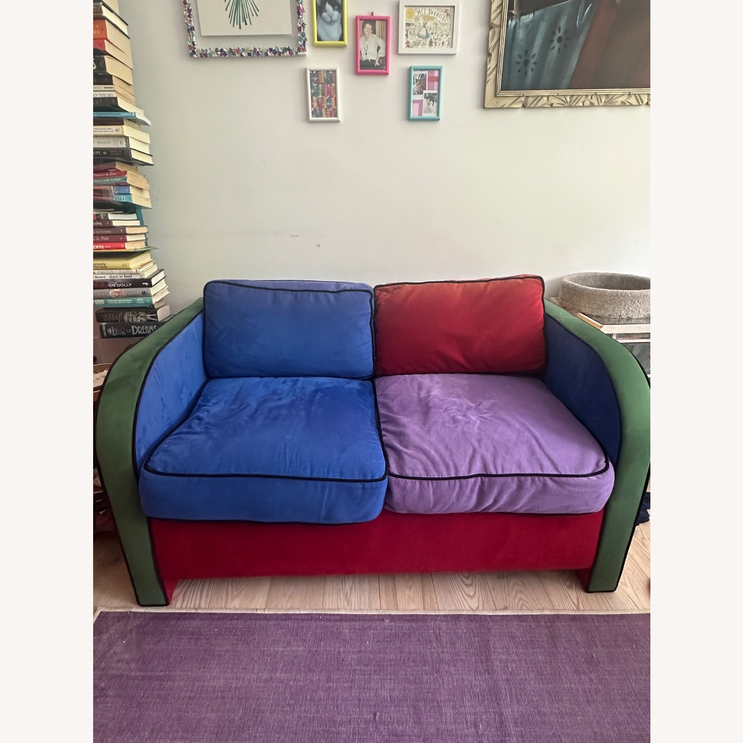 Colorblock Sleeper Sofa - image-2